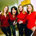 USA ID Boise 7011WestAshland 2005DEC13 ALCC 069  Tracy, Demitria, Connie and Danette are the "Ladies In Red"??? : 2005, 7011 West Ashland, Americas, Boise, Christmas, Christmas Cheer, Date, December, Events, Idaho, Month, North America, Places, USA, Year